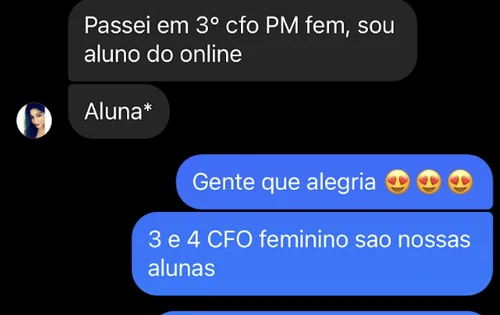 Depoimento de aluno aprovado 11