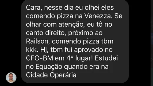 Depoimento de aluno aprovado 14
